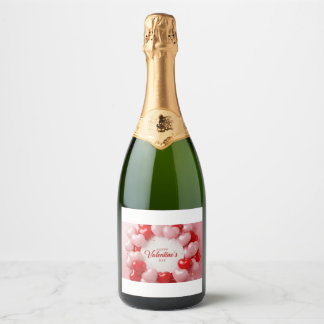 Pour Bouteilles De Vin Mousseux la Saint-Valentin 💘 champagne 🍾 étiquettes 🍾