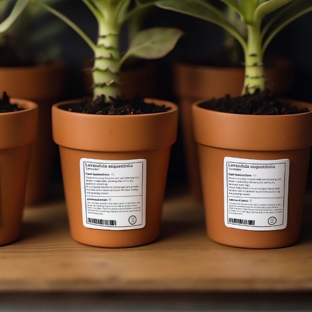 Pour Bouteilles De Vin Plante personnalisé Plante Étiquette personnalisab (Nursery Labels)