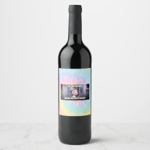 Pour Bouteilles De Vin voulez-vous boire sur facetime mème étiquette