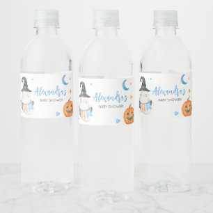 Pour Bouteilles D'eau Blue Halloween Ghost Little Boo Bottle Étiquette