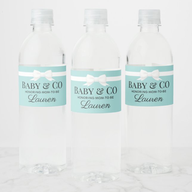 Pour Bouteilles D'eau Étiquette de Bouteille de Boisson Bébé Inspirée de (Bouteilles)