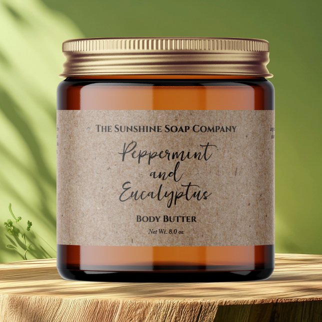 Pour Bouteilles D'eau Étiquette de pot de cosmétiques de style papier Kr (Créateur téléchargé)