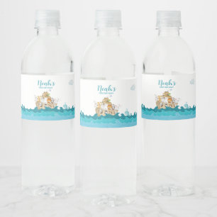 Pour Bouteilles D'eau Noah's Ark Birthday Water Bottle étiquette