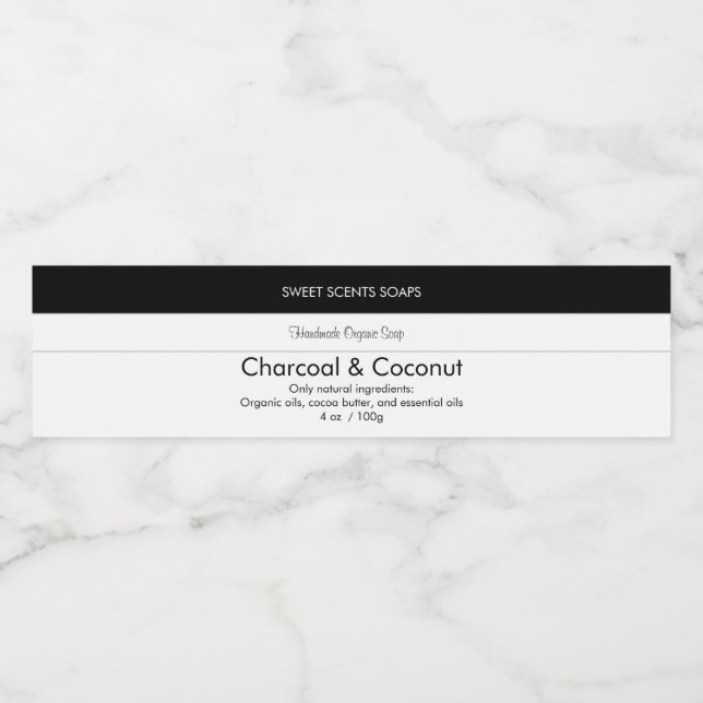 Pour Bouteilles D'eau Savon personnalisé Ajouter votre logo Étiquette de (Étiquettes simples)