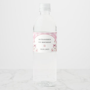 Pour Bouteilles D'eau Silly Goose 1er anniversaire Étiquette de bouteill
