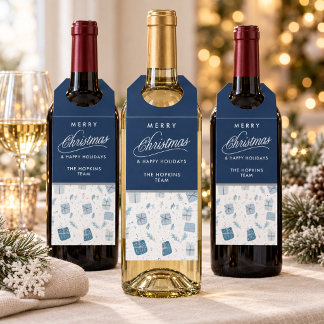 Pour Bouteilles Étiquettes de suspension de bouteille de Noël pers