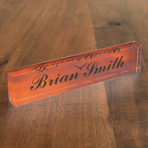Pour Bureau Créez votre porte-nom