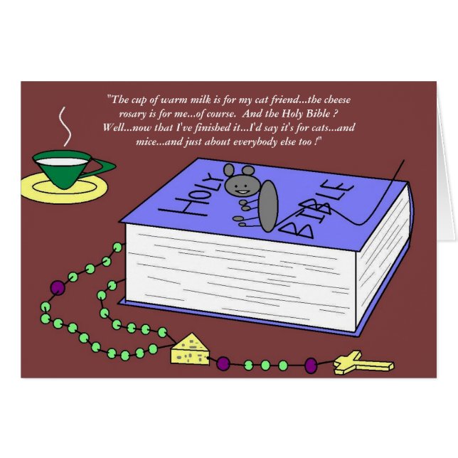 "...pour Chats et souris...et tout le monde aussi  (Devant horizontal)