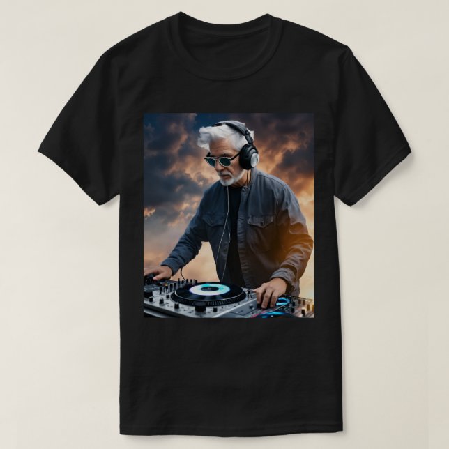 Pour créer un T-shirt de DJ avec un titre d'impres (Design devant)