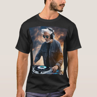 Pour créer un T-shirt de DJ avec un titre d'impres
