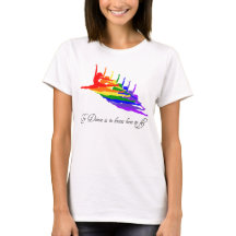 Pour danser est de savoir piloter le T-shirt