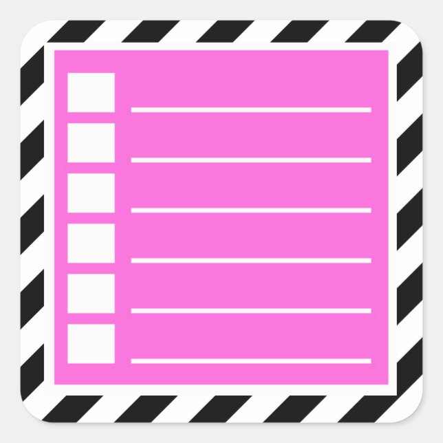Pour effectuer des stickers du gestionnaire de lis (Devant)