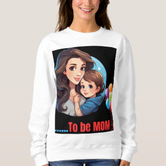 Pour être maman customisé Sweat - shirts à capuche