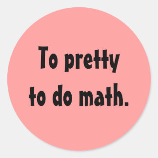 Pour faire des autocollants de maths