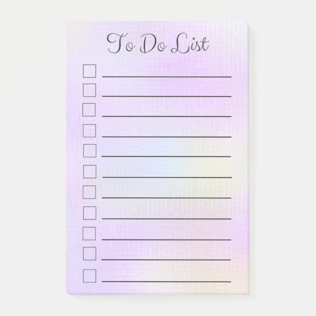 Pour faire les notes de post-it en pastel de (Devant)