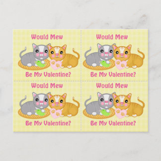 Pour Fêtes Annuelles 4 cartes mignonnes drôles de Valentines de couples