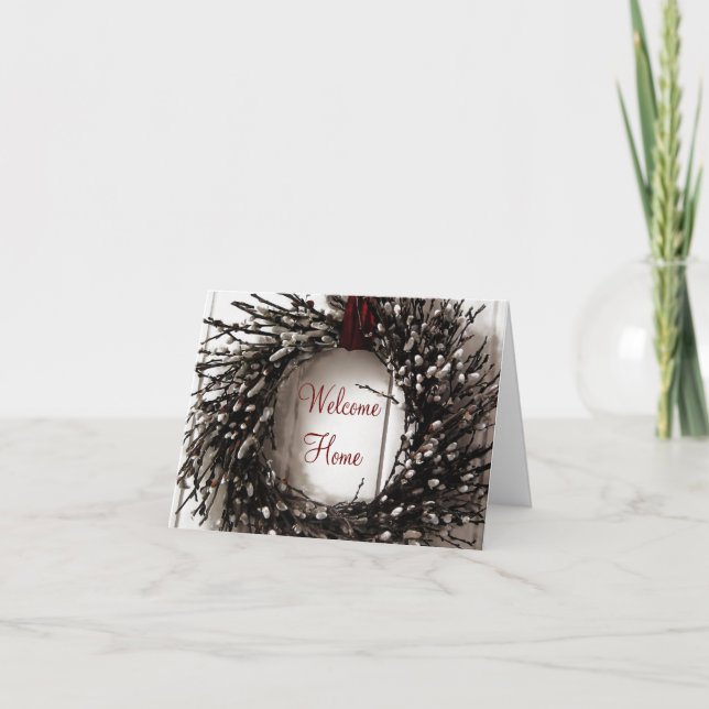 Pour Fêtes Annuelles Accueil Bienvenue ~ Cartes (Devant)