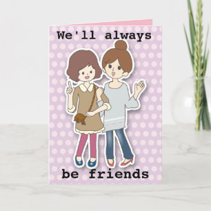 POUR FÊTES ANNUELLES AMITIÉ FUNNY GREETING CARTES