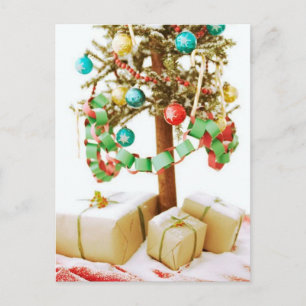 Pour Fêtes Annuelles Ancien Noël Arbre Cartes et Stickers