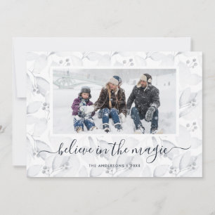 Pour Fêtes Annuelles Aquarelle Foliage Photo Croire Cartes de Noël