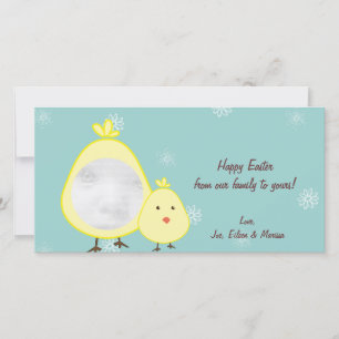 Pour Fêtes Annuelles Baby Chick Cartes photos de Pâques