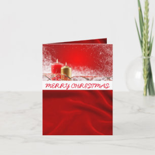 Pour Fêtes Annuelles Belles Expressions Cartes de Noël de vacances
