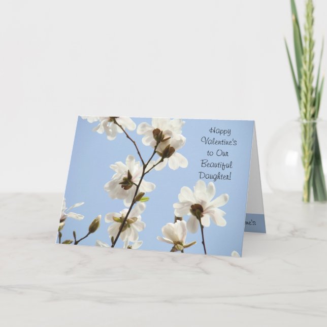 Pour Fêtes Annuelles Bonne Saint Valentin à Notre Belle Fille ! Cartes (Devant)