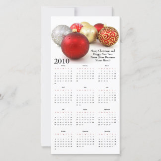 Pour Fêtes Annuelles Calendrier personnalisé des cartes de Noël