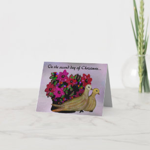 Pour Fêtes Annuelles Cartes à deux tortues