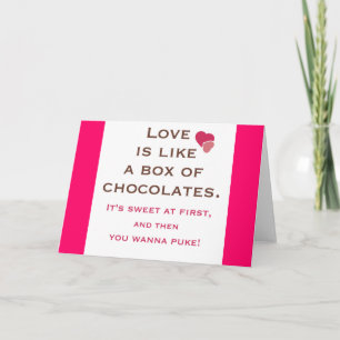 Pour Fêtes Annuelles Cartes anti-Saint-Valentin