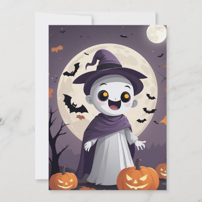Pour Fêtes Annuelles Cartes Cadeaux Fantomatiques – Halloween (Devant)