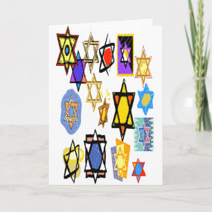 Pour Fêtes Annuelles Cartes Chanukkah