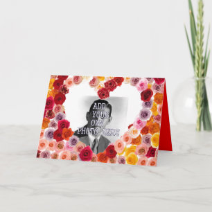 POUR FÊTES ANNUELLES CARTES D'ACCUEIL DE LA JOURNÉE VALENTINES PERSONNA
