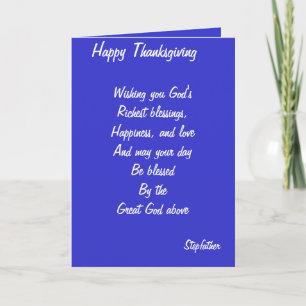Pour Fêtes Annuelles Cartes d'action de grâces