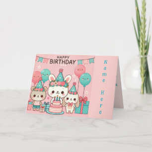 Pour Fêtes Annuelles Cartes d'anniversaire