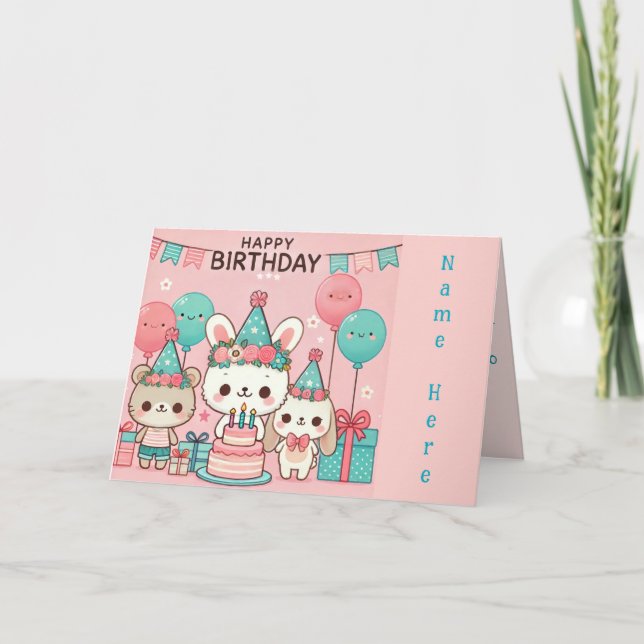Pour Fêtes Annuelles Cartes d'anniversaire (Devant)