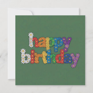 Pour Fêtes Annuelles Cartes d'anniversaire