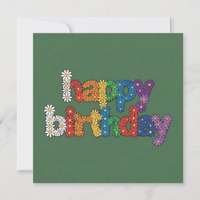 Pour Fêtes Annuelles Cartes d'anniversaire (Devant)