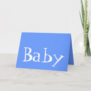 Pour Fêtes Annuelles Cartes d'annonce de naissance de garçon