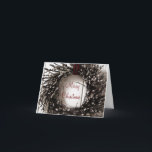 Pour Fêtes Annuelles Cartes de Bienvenue à la Maison<br><div class="desc">LA CARTE DE NOTE EST UTILISÉE PAR DÉFAUT. OPTION POUR CHANGER EN CARTE DE VOEUX.</div>