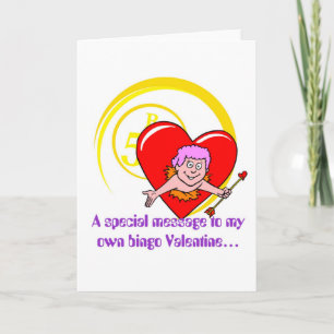 Pour Fêtes Annuelles Cartes de bingo-test - Valentine