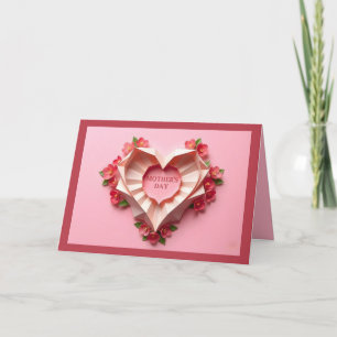 Pour Fêtes Annuelles Cartes de Fête des Mères Fleurs en Origami (4)