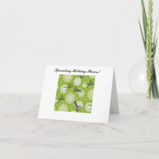 Pour Fêtes Annuelles Cartes de fin de année clients Styliste