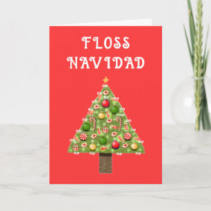 Pour Fêtes Annuelles Cartes de fin de année de Noël des dentistes