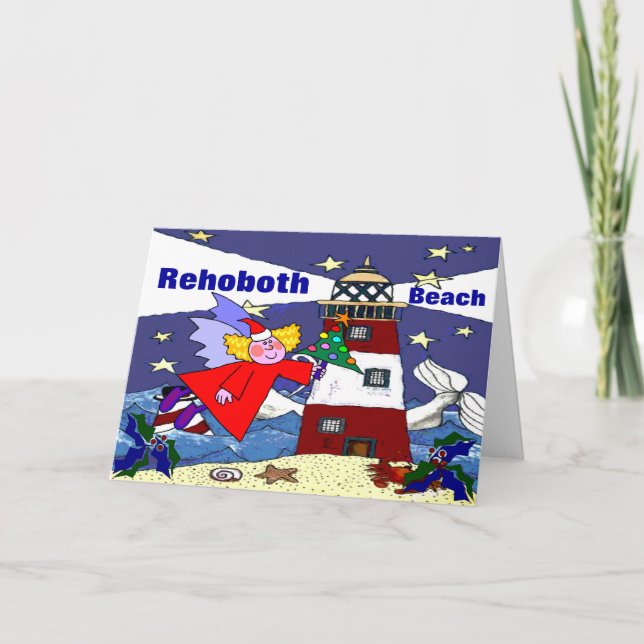 Pour Fêtes Annuelles Cartes de fin de année du Delaware (Devant)