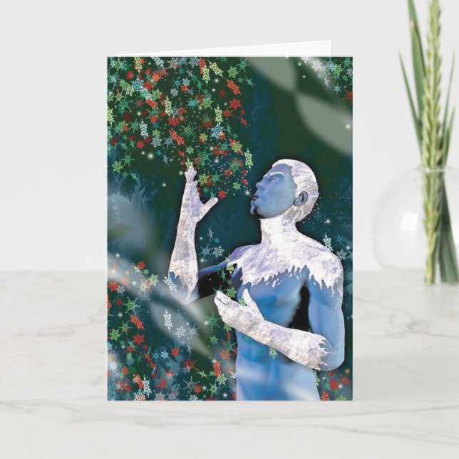 Pour Fêtes Annuelles Cartes de Jack Frost (Devant)