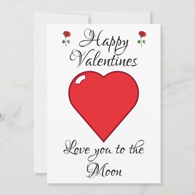 Pour Fêtes Annuelles Cartes de jour personnalisables Valentines Cartes  (Devant)