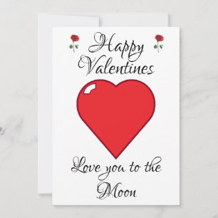 Pour Fêtes Annuelles Cartes de jour personnalisables Valentines Cartes 
