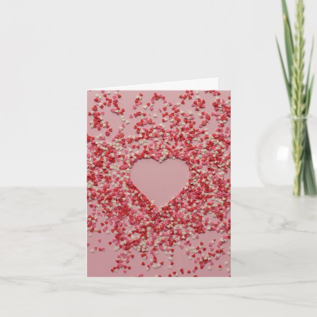 Pour Fêtes Annuelles Cartes de la Saint-Valentin (Devant)