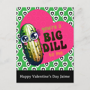 Pour Fêtes Annuelles Cartes de la Saint-Valentin Cornichons coeurs